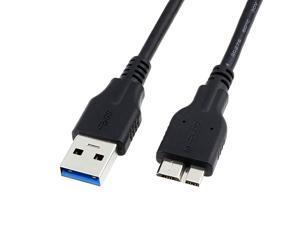 USB 30 Cable  USB 30 A Male to Micro B Cable 33FT Cord Compatible with WD My Passport and Elements Portable External Hard Drive Toshiba Seagate Samsung Galaxy S5 Note 3