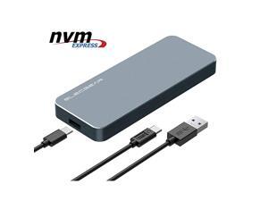 NVMe USB 31 Enclosure PCIe M2 SSD External Case NVi9 Aluminum Cooling Adapter 2280 2242 PCIe M2 Memory Card Reader NVMe Hard Drive Converter Caddy Box 10Gbps USB Type A and C Cable NVMe USB 31 Enclosure PCIe M2 SSD External Case NVi9 Aluminum Cooling Adapter 2280 2242 PCIe M2 Memory Card Reader NVMe Hard Drive Converter Caddy Box 10Gbps USB Type A and C Cable