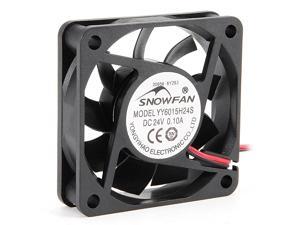 60mm x 15mm 24V DC Cooling Fan Long Life Sleeve Bearing Computer Case Fan 60mm x 15mm 24V DC Cooling Fan Long Life Sleeve Bearing Computer Case Fan
