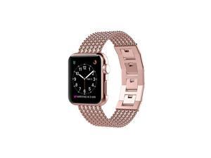 Compatible for Apple Watch Band 38mm Series 3 2 1 Stainless Steel Metal Loop Rose Gold iWatch Band 38mm Womens Bracelet Accessories Straps for Apple Watch Band 40mm Series 5 Series 4 Rose Gold Compatible for Apple Watch Band 38mm Series 3 2 1 Stainless Steel Metal Loop Rose Gold iWatch Band 38mm Womens Bracelet Accessories Straps for Apple Watch Band 40mm Series 5 Series 4 Rose Gold