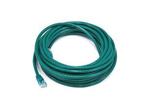 Cat6 Ethernet Patch Cable - Network Internet Cord - RJ45, Stranded, 550Mhz, UTP, Pure Bare Copper Wire, 24AWG, 25ft, Green
