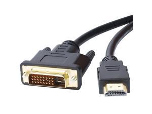 High Speed BiDirectional HDMI to DVI Adapter Cable10 Feet