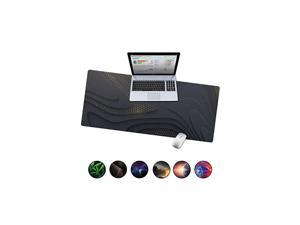 Mouse Pad XL 30.7" x 14.9", Gaming Mouse, Computer Mouse Pads, Large Mouse Pad, Gaming Desktop, Gaming Desk Mat, Gaming Accessories, Mouse Gaming (Black Layers)