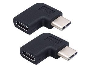 90 Degree Type C USB Adapter Gen 2 10Gbps 3A Left amp Right 90 Degree USB 31 Type C Male to Female Convertor Compatible MacBook Pro Samsung DeX Station Galaxy S9S9+ etc2PackLeftRight 90 Degree Type C USB Adapter Gen 2 10Gbps 3A Left amp Right 90 Degree USB 31 Type C Male to Female Convertor Compatible MacBook Pro Samsung DeX Station Galaxy S9S9+ etc2PackLeftRight