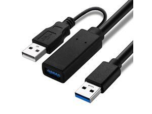 Active USB30 Extension Cable 25 ft SuperSpeed USB 30 Active Extension Repeater Booster Type A Male to Female for External Hard DriveUSB CameraPrinter Scanner Mouse Keyboard and More Active USB30 Extension Cable 25 ft SuperSpeed USB 30 Active Extension Repeater Booster Type A Male to Female for External Hard DriveUSB CameraPrinter Scanner Mouse Keyboard and More