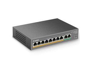 8 Port PoE Switch with 2 Gigabit Uplink 8023afat PoE+ 100Mbps 120W Builtin Power Extend to 250Meter Metal Plug amp Play 8 Port PoE Switch with 2 Gigabit Uplink 8023afat PoE+ 100Mbps 120W Builtin Power Extend to 250Meter Metal Plug amp Play