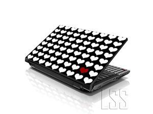 Laptop 15 156 Skin Cover with Colorful One in a Million Hearts Pattern for HP Dell Lenovo Apple Asus Acer Compaq Fits 133quot 14quot 156quot 16quot 2 Wrist Pads Free Laptop 15 156 Skin Cover with Colorful One in a Million Hearts Pattern for HP Dell Lenovo Apple Asus Acer Compaq Fits 133quot 14quot 156quot 16quot 2 Wrist Pads Free