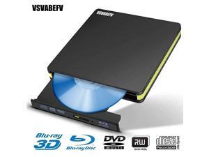 External CD DVD Bluray Drive 3D Portable Slim USB30 Blu Ray Player Burner HighSpeed USB DVD Reading and Writing Drive Compatible with Windows XP7810 for LaptopDesktopMacBook Pro Air External CD DVD Bluray Drive 3D Portable Slim USB30 Blu Ray Player Burner HighSpeed USB DVD Reading and Writing Drive Compatible with Windows XP7810 for LaptopDesktopMacBook Pro Air