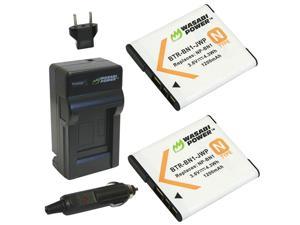 Battery 2Pack and Charger for Sony NPBN1 and Sony Cybershot DSCQX10 DSCQX100 DSCT99 DSCT110 DSCTF1 DSCTX5 DSCTX7 DSCTX9 DSCTX10 DSCTX20 DSCTX30 DSCTX55 DSCTX66 DSCTX100V DSCTX200V DSCW310 DSCW320 DSC
