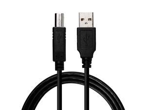 USB Printer Cable A to B for 20 ft Black