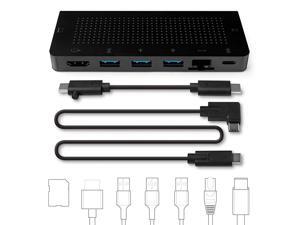 StayGo | USB-C Hub for Type C MacBooks, Laptops and iPad Pro with included 1 meter desktop cable + stowable travel cable for Home, Office & Travel StayGo | USB-C Hub for Type C MacBooks, Laptops and iPad Pro with included 1 meter desktop cable + stowable travel cable for Home, Office & Travel