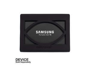 Solid State Drive Bumper Sleeve for Samsung T5 Portable 250GB 500GB 1TB 2TB SSD USB 30 Solid State Drives Super Strong Bumper Anti Shock Shake and Drop by Alltravel Black Solid State Drive Bumper Sleeve for Samsung T5 Portable 250GB 500GB 1TB 2TB SSD USB 30 Solid State Drives Super Strong Bumper Anti Shock Shake and Drop by Alltravel Black