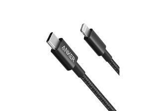 C to Lightning Cable Anker New Nylon C to Lightning Charging Cord for 33ft Apple MFi Certified for iPhone 11 ProXXSXR 8 PlusAirPods Pro Supports Power Delivery Black C to Lightning Cable Anker New Nylon C to Lightning Charging Cord for 33ft Apple MFi Certified for iPhone 11 ProXXSXR 8 PlusAirPods Pro Supports Power Delivery Black