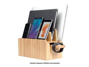 Compatible Stand for Apple iWatch Adapter for use with Bamboo Charging Stations and MultiDevice Organizers Compatible Stand for Apple iWatch Adapter for use with Bamboo Charging Stations and MultiDevice Organizers