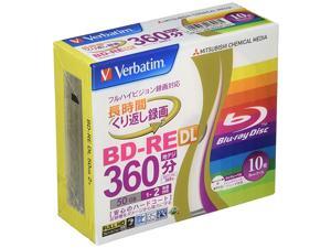 Mitsubishi 50GB 2x Speed BD-RE Blu-ray Re-Writable Disk 10 Pack - Ink-jet printable - Each disk in a jewel case Mitsubishi 50GB 2x Speed BD-RE Blu-ray Re-Writable Disk 10 Pack - Ink-jet printable - Each disk in a jewel case