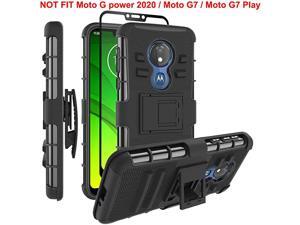 Moto G7 Power Case Moto G7 Supra Case Case with Tempered Glass Screen Protector Holster Belt Clip Amor Case for Motorola Moto G7 PowerSupra Black Moto G7 Power Case Moto G7 Supra Case Case with Tempered Glass Screen Protector Holster Belt Clip Amor Case for Motorola Moto G7 PowerSupra Black