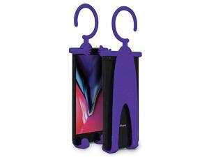 Plus Flex Phone Holder and Stand - Adjustable Flexible Silicone Case Hanging Mount for Car Bike and Desk up to 6.75" Large Cell Phones - iPhone Xs XR 11 SE - Samsung Galaxy S10 S20 – Purple Plus Flex Phone Holder and Stand - Adjustable Flexible Silicone Case Hanging Mount for Car Bike and Desk up to 6.75" Large Cell Phones - iPhone Xs XR 11 SE - Samsung Galaxy S10 S20 – Purple