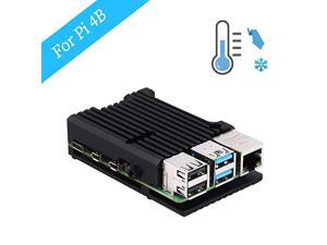 Aluminum Case Alloy Armor with Cooling Heatsink Compatible for Raspberry Pi 4 Model B Not Include Raspberry Pi Board Without Fan Aluminum Case Alloy Armor with Cooling Heatsink Compatible for Raspberry Pi 4 Model B Not Include Raspberry Pi Board Without Fan