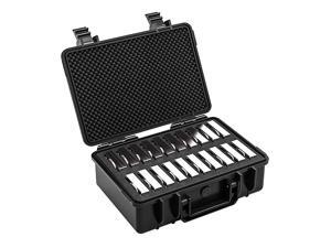 Hard Drive Case 20Bay MultiProtection HDD Storage Box Suitcase with Foam AntiStatic Shock Moisture Proo for WD Seagate Toshiba 35 HDD Hard Drive Case 20Bay MultiProtection HDD Storage Box Suitcase with Foam AntiStatic Shock Moisture Proo for WD Seagate Toshiba 35 HDD