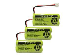 BT18433 BT28433 Cordless Phone Battery Compatible with ATTLucent BT18433 BT184342 BT28433 BT284342 BT6010 BT8000 BT8001 BT8300 Empire CPH515D CPH515D 24V 550mAh NiMHPack of 3 BT18433 BT28433 Cordless Phone Battery Compatible with ATTLucent BT18433 BT184342 BT28433 BT284342 BT6010 BT8000 BT8001 BT8300 Empire CPH515D CPH515D 24V 550mAh NiMHPack of 3