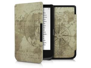 Compatible with Pocketbook Touch Lux 4Basic Lux 2Touch HD 3 PU eReader Cover Travel Vintage Compatible with Pocketbook Touch Lux 4Basic Lux 2Touch HD 3 PU eReader Cover Travel Vintage