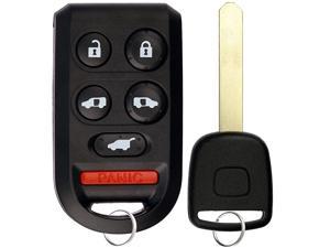 Keyless Entry Car Remote Fob With Uncut Ignition Transponder Key Replacement For OUCG8D399HA