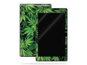 Skin Compatible with  Kindle Fire HD 8 2017 Weed | Protective Durable and Unique Vinyl Decal wrap Cover | Easy to Apply Remove and Change Styles | Made in The USA