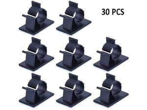 Clips SelfAdhesive Wire Holder Cord Organizer Case Desk Wall s Line Management Clamps with Adjustable Pack 30 Clips SelfAdhesive Wire Holder Cord Organizer Case Desk Wall s Line Management Clamps with Adjustable Pack 30