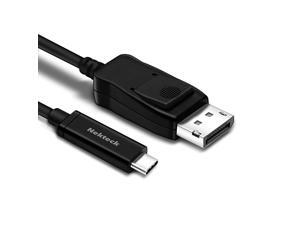 Thunderbolt 3 to DisplayPort Adapter DP Cable 4K60Hz Compatible with 2018 MacBook Air Pro Samsung Galaxy S9 Note 9 Chrome Book USB C Compatible Black 6ft Thunderbolt 3 to DisplayPort Adapter DP Cable 4K60Hz Compatible with 2018 MacBook Air Pro Samsung Galaxy S9 Note 9 Chrome Book USB C Compatible Black 6ft