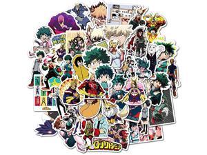 Hero Academia Anime Stickers Pack of 50 for Laptop Hydro FlasksLaptopsComputers carWater BottlesscrapbooksWaterproof Durable 100 VinylHero Academia Hero Academia Anime Stickers Pack of 50 for Laptop Hydro FlasksLaptopsComputers carWater BottlesscrapbooksWaterproof Durable 100 VinylHero Academia