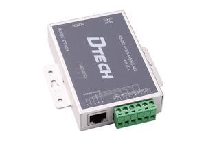 Active Isolated RS232 to RS485 RS422 Converter with RJ45 Serial Port Terminal Board Power Adapter DB9 Cable Optical Isolation Protection 25kV