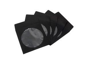 100 Pack Premium Thick Black Color Paper CD DVD Sleeves Envelope with Window Cut Out and Flap 100g Heavy Weight 100 Pack Premium Thick Black Color Paper CD DVD Sleeves Envelope with Window Cut Out and Flap 100g Heavy Weight