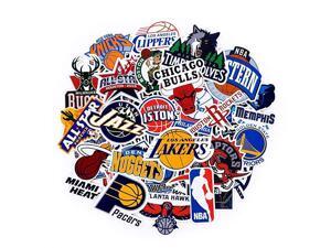 Team Logo Stickers Decals 43 Pack for Water Bottle Laptop Skateboard Bicycle Motorcycle Car Bumper Luggage Travel Case Waterproof All Teams Collection 30Pcs Team Logo + 13Pcs AllStar Logo Team Logo Stickers Decals 43 Pack for Water Bottle Laptop Skateboard Bicycle Motorcycle Car Bumper Luggage Travel Case Waterproof All Teams Collection 30Pcs Team Logo + 13Pcs AllStar Logo