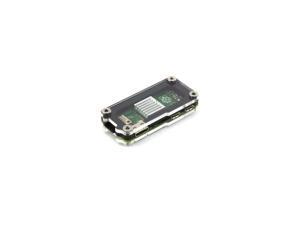 Zebra Zero Heatsink Case in Black Ice for Raspberry Pi Zero 1.3 & Wireless ~ Zebra Zero Heatsink Case in Black Ice for Raspberry Pi Zero 1.3 & Wireless ~