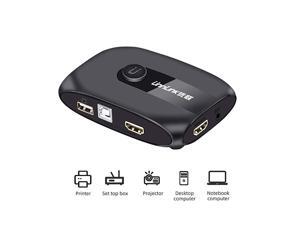 KVM Switch Unnlink KVM Switch 2 Ports FHD 1080P 60Hz with USB 20 Cable Sharing Monitor Printer Keyboard Mouse for 2 Computers Laptops PS4 PS3 Printer Set Top Box Projector KVM Switch Unnlink KVM Switch 2 Ports FHD 1080P 60Hz with USB 20 Cable Sharing Monitor Printer Keyboard Mouse for 2 Computers Laptops PS4 PS3 Printer Set Top Box Projector