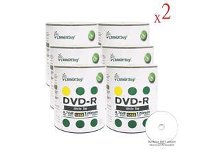 4.7gb/120min 16x DVD-R White Top Blank Data Video Recordable Media Disc (1200-Disc) 4.7gb/120min 16x DVD-R White Top Blank Data Video Recordable Media Disc (1200-Disc)