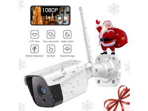 Outdoor Security Camera, Smart IP Camera 1080P Outdoor with Two-Way Audio, Activity Alert, Night Vision, Motion Detection, IP Camera Waterproof WiFi Camera Compatible with Alexa 2.4Ghz Outdoor Security Camera, Smart IP Camera 1080P Outdoor with Two-Way Audio, Activity Alert, Night Vision, Motion Detection, IP Camera Waterproof WiFi Camera Compatible with Alexa 2.4Ghz