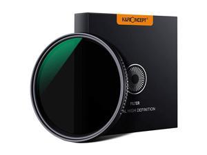58mm Variable Neutral Density ND8ND2000 ND Filter for Camera Lenses with MultiResistant Coating