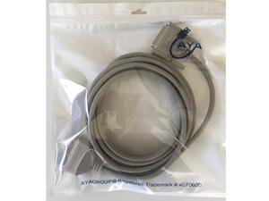 15Ft 15 Feet DB25 Male to Centronics 36 Male Parallel Printer Cable 15Ft 15 Feet DB25 Male to Centronics 36 Male Parallel Printer Cable