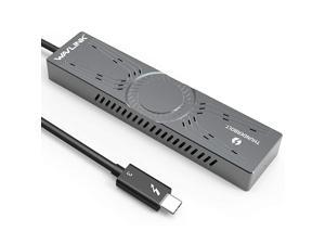 Portable Thunderbolt 3 External SSD PCIe NVMe SSD Enclosure with Intel Certificated High-Performance Bus-Powered SSD with Thunderbolt 3 -WL-UTE01 () Portable Thunderbolt 3 External SSD PCIe NVMe SSD Enclosure with Intel Certificated High-Performance Bus-Powered SSD with Thunderbolt 3 -WL-UTE01 ()
