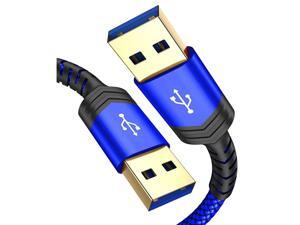 USB 30 A to A Male Cable USB 30 to USB 30 Cable 2 Pack33ft+66ft USB Male to Male Cable Double End USB Cord Compatible for Hard Drive Enclosures DVD Player Laptop Cooler and More Blue USB 30 A to A Male Cable USB 30 to USB 30 Cable 2 Pack33ft+66ft USB Male to Male Cable Double End USB Cord Compatible for Hard Drive Enclosures DVD Player Laptop Cooler and More Blue