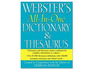 Webster All in One DictionaryThesaurus Hardcover 768 Pages Webster All in One DictionaryThesaurus Hardcover 768 Pages