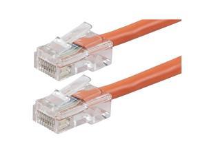 ZEROboot Series Cat5e 24AWG UTP Ethernet Network Patch Cable, 6" Orange (113093)