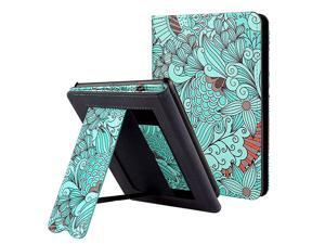 Kindle Paperwhite Case with Stand Durable PU Leather Smart Cover with Auto Sleep Wake Hand Strap Feature ONLY Fits All New Kindle Paperwhite 10th Generation 2018 ReleasedFloral Kindle Paperwhite Case with Stand Durable PU Leather Smart Cover with Auto Sleep Wake Hand Strap Feature ONLY Fits All New Kindle Paperwhite 10th Generation 2018 ReleasedFloral