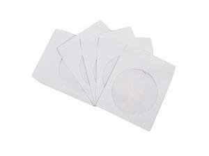 100 Pack Premium Thick White Paper CD DVD Sleeves Envelope with Window Cut Out and Flap 100g 100 Pack Premium Thick White Paper CD DVD Sleeves Envelope with Window Cut Out and Flap 100g