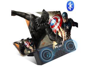 12 3D Phone Screen Magnifier with Bluetooth Speaker HD Screen Amplifier DIY Screen Magnifier for Cell Phone Phone Screen Enlarger with Folding Screen Magnifier for Movies Videos Gaming 12 3D Phone Screen Magnifier with Bluetooth Speaker HD Screen Amplifier DIY Screen Magnifier for Cell Phone Phone Screen Enlarger with Folding Screen Magnifier for Movies Videos Gaming