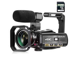 Video Camera 4K Camcorder WiFi Ultra HD Vlogging Camera for YouTube 31 IPS Screen 30X Digital Zoom Night Vision Video Camera with Microphone Wide Lens 32GB Card 2 Batteries Video Camera 4K Camcorder WiFi Ultra HD Vlogging Camera for YouTube 31 IPS Screen 30X Digital Zoom Night Vision Video Camera with Microphone Wide Lens 32GB Card 2 Batteries