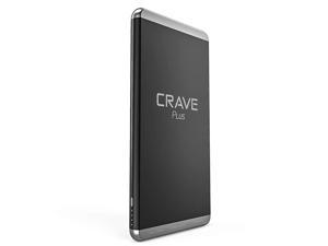 Power Bank Crave Plus Aluminum Portable Charger with 10000 mAh Quick Charge QC 30 USB + Type C External Battery Pack for iPhone iPad Samsung and More