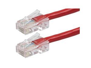 ZerobootCat5e Ethernet Patch Cable - Network Internet Cord - RJ45, Stranded, 350Mhz, UTP, Pure Bare Copper Wire, 24AWG, 5ft, Red ZerobootCat5e Ethernet Patch Cable - Network Internet Cord - RJ45, Stranded, 350Mhz, UTP, Pure Bare Copper Wire, 24AWG, 5ft, Red