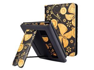 Kindle Paperwhite Case with Stand Durable PU Leather Smart Cover with Auto Sleep Wake Hand Strap Feature ONLY Fits All New Kindle Paperwhite 10th Generation 2018 ReleasedButterfly Kindle Paperwhite Case with Stand Durable PU Leather Smart Cover with Auto Sleep Wake Hand Strap Feature ONLY Fits All New Kindle Paperwhite 10th Generation 2018 ReleasedButterfly